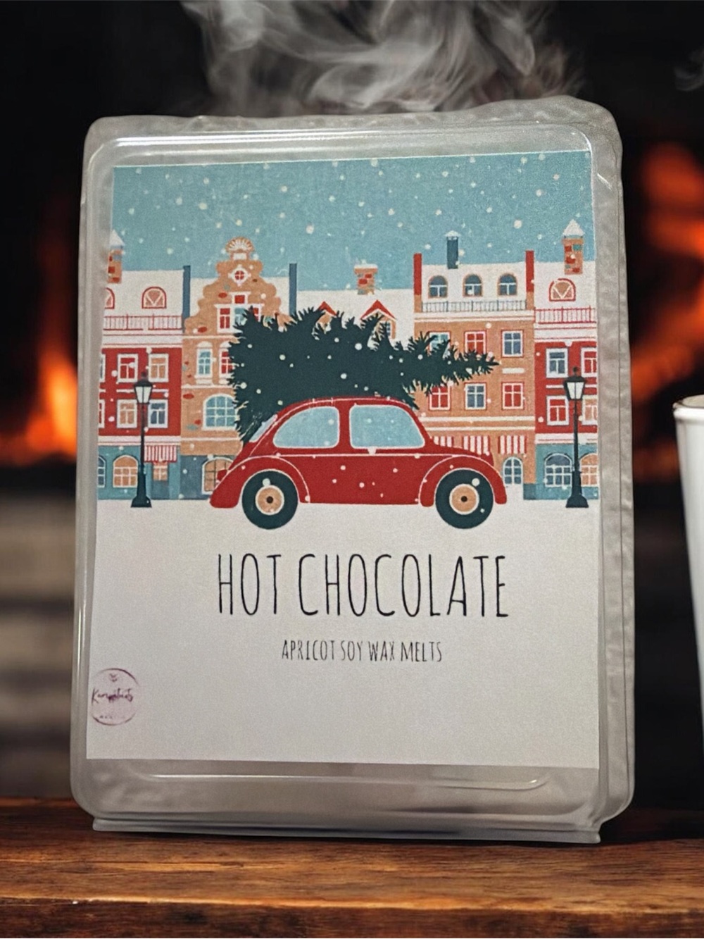 Hot Chocolate Apricot Soy Wax Melts